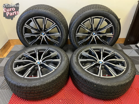 OEM 20" BMW Style 740M Wheels w/Tires G05 X5 G06 X6