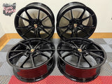 OEM 20" Porsche 982 718 S GTS Wheels Gloss Black