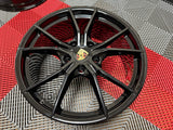OEM 20" Porsche 982 718 S GTS Wheels Gloss Black