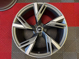OEM 22" Audi RS6 Avant Wheels Grey