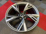 OEM 22" Audi RS6 Avant Wheels Grey