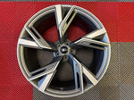 OEM 22" Audi RS6 Avant Wheels Grey