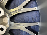 OEM 20" Porsche 991.2 911 RS Spyder Wheels Satin Platinum