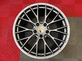 OEM 20" Porsche 991.2 911 RS Spyder Wheels Satin Platinum
