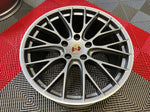 OEM 20" Porsche 991.2 911 RS Spyder Wheels Satin Platinum