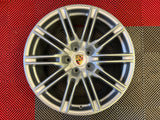 OEM 21" Porsche 958 Cayenne Sport Edition Wheels Silver