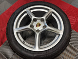 OEM 18" Porsche 982 718 Cayman Boxster Wheels w/Tires