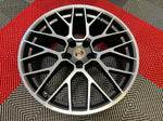 OEM 20" Porsche Macan RS Spyder Wheels Grey Used