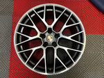 OEM 20" Porsche Macan RS Spyder Wheels Grey Used