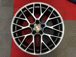 OEM 20" Porsche Macan RS Spyder Wheels Grey Used