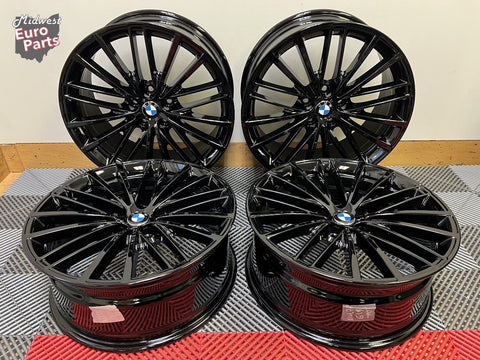 OEM 19" BMW Style 635 Wheels Gloss Black