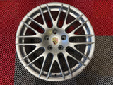 OEM 20" Porsche Cayenne 958 RS Spyder Wheels Silver