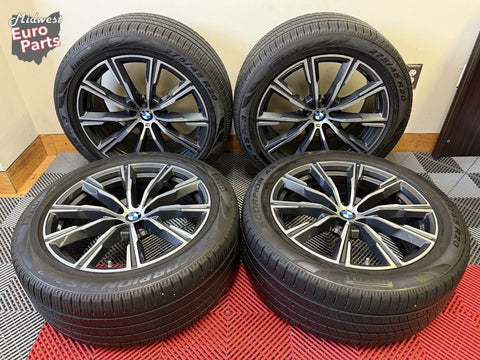 OEM 20" BMW Style 740M Wheels w/Tires G05 X5 G06 X6
