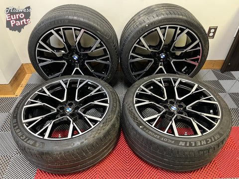 OEM 21/22" BMW Style 809M X5M X6M Wheels w/Michelin Tires