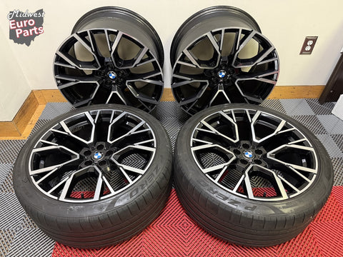OEM 21/22" BMW Style 809M Wheels w/2 Tires