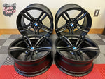 OEM 19" BMW 437M Forged Wheels Semi Gloss Black