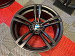 OEM 19" BMW 437M Forged Wheels Semi Gloss Black