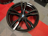OEM 21" BMW G07 X7 754M Wheels Gloss Black Refinished