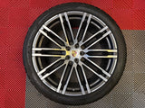 OEM 21" Porsche Macan Turbo III Forged Wheels w/Tires