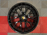 OEM 20" Porsche Macan RS Spyder Wheels Gloss Black