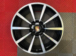 OEM 20" Porsche 991.1 911 Carrera Classic Wheels Black Machined