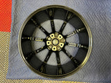 OEM 20" Porsche 991.1 911 Carrera Classic Wheels Black Machined