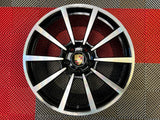 OEM 20" Porsche 991.1 911 Carrera Classic Wheels Black Machined