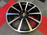 OEM 20" Porsche 991.1 911 Carrera Classic Wheels Black Machined