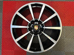 OEM 20" Porsche 991.1 911 Carrera Classic Wheels Black Machined