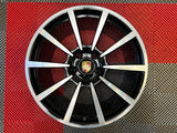 OEM 20" Porsche 991.1 911 Carrera Classic Wheels Black Machined