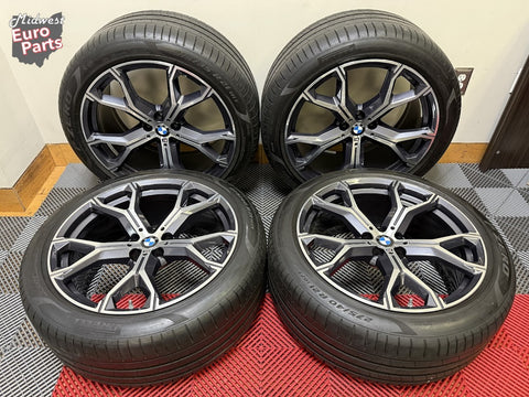 OEM 21" BMW 741M Wheels w/Tires