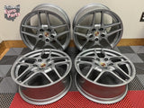 OEM 19" Porsche 997 911 Carrera S II Wheels Silver