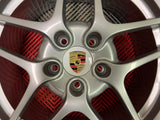 OEM 19" Porsche 997 911 Carrera S II Wheels Silver