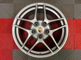 OEM 19" Porsche 997 911 Carrera S II Wheels Silver