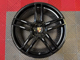 OEM 20" Porsche Macan Turbo Wheels Gloss Black