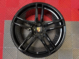 OEM 20" Porsche Macan Turbo Wheels Gloss Black
