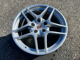 OEM 19" Porsche 997 911 Carrera S II Wheels Silver