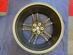 OEM 21" Porsche Cayenne Turbo Wheels Satin Platinum