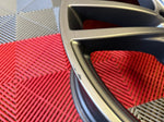 OEM 21" Porsche Cayenne Turbo Wheels Satin Platinum