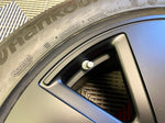 OEM 19" Porsche Taycan Aero Wheels w/Tires Satin Black