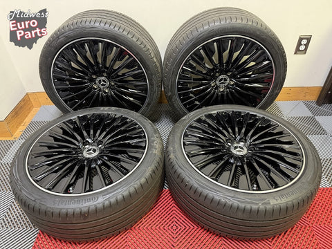 OEM 20" Mercedes E350 E450 AMG Multispoke Wheels w/Tires