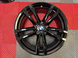 OEM 19" BMW Style 647M Wheels Gloss Black