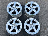 OEM 18" Porsche 996 911 TT Hollow Spoke Turbo Twist Wheels