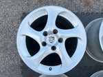 OEM 18" Porsche 996 911 TT Hollow Spoke Turbo Twist Wheels