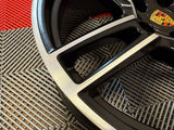 OEM 20" Porsche Macan Turbo Wheels Black Machined