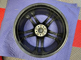OEM 20" Porsche Macan Turbo Wheels Black Machined