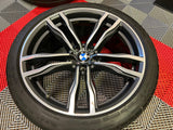 OEM 21" BMW Style 612M Forged Wheels w/Michelin Tires