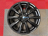 OEM 20" BMW Style 740M Wheels Satin Black