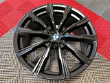 OEM 20" BMW Style 740M Wheels Satin Black