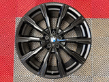 OEM 20" BMW Style 740M Wheels Satin Black